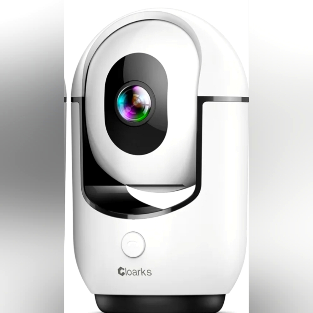 Cloarks 2K Pan/Tilt Security Camera, WiFi Indoor Camera New In Box